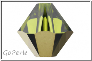 Swarovski� Bicone 5328, 4mm, 228DOR - olivine, dorado, 25 Stk.